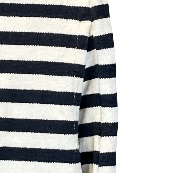 Uniqlo Womens Navy & White Striped Long Sleeve Dress XS - Picture 3 of 7